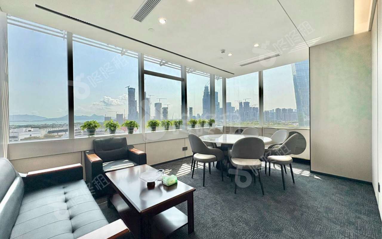 汉唐大厦_355平_精装_办公室隔间