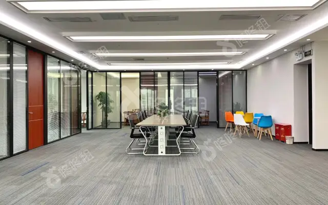 京基滨河时代_758m²_精装_办公室房源出租