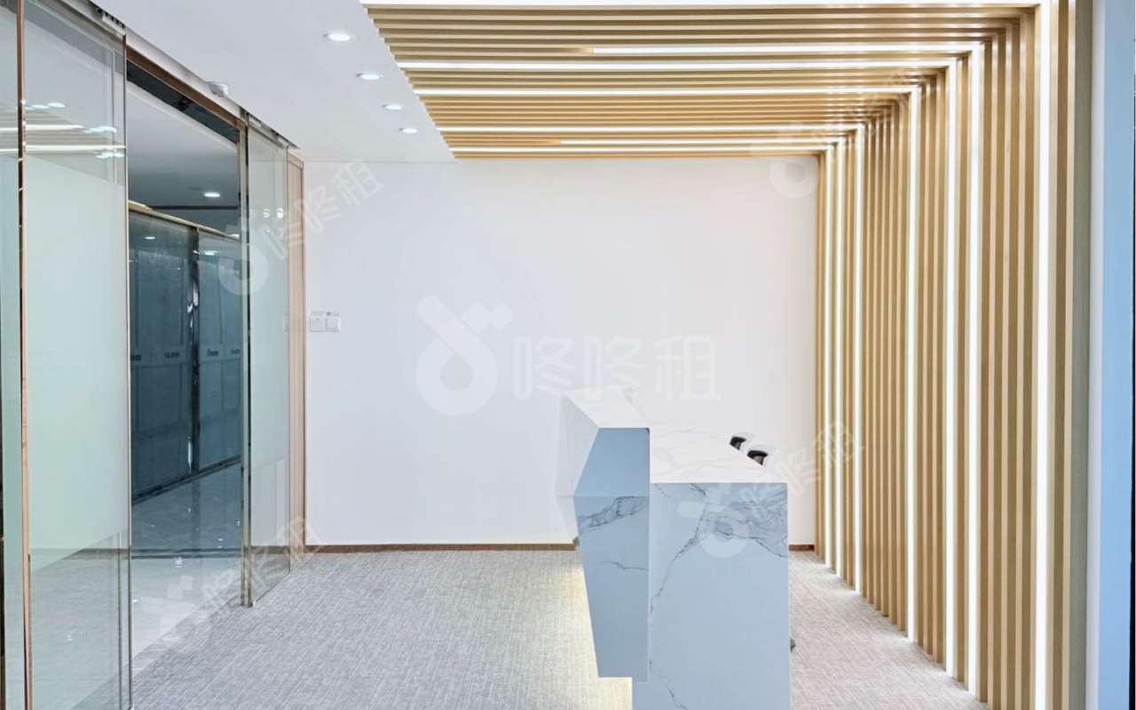 尚美科技大厦_318平_精装_前台