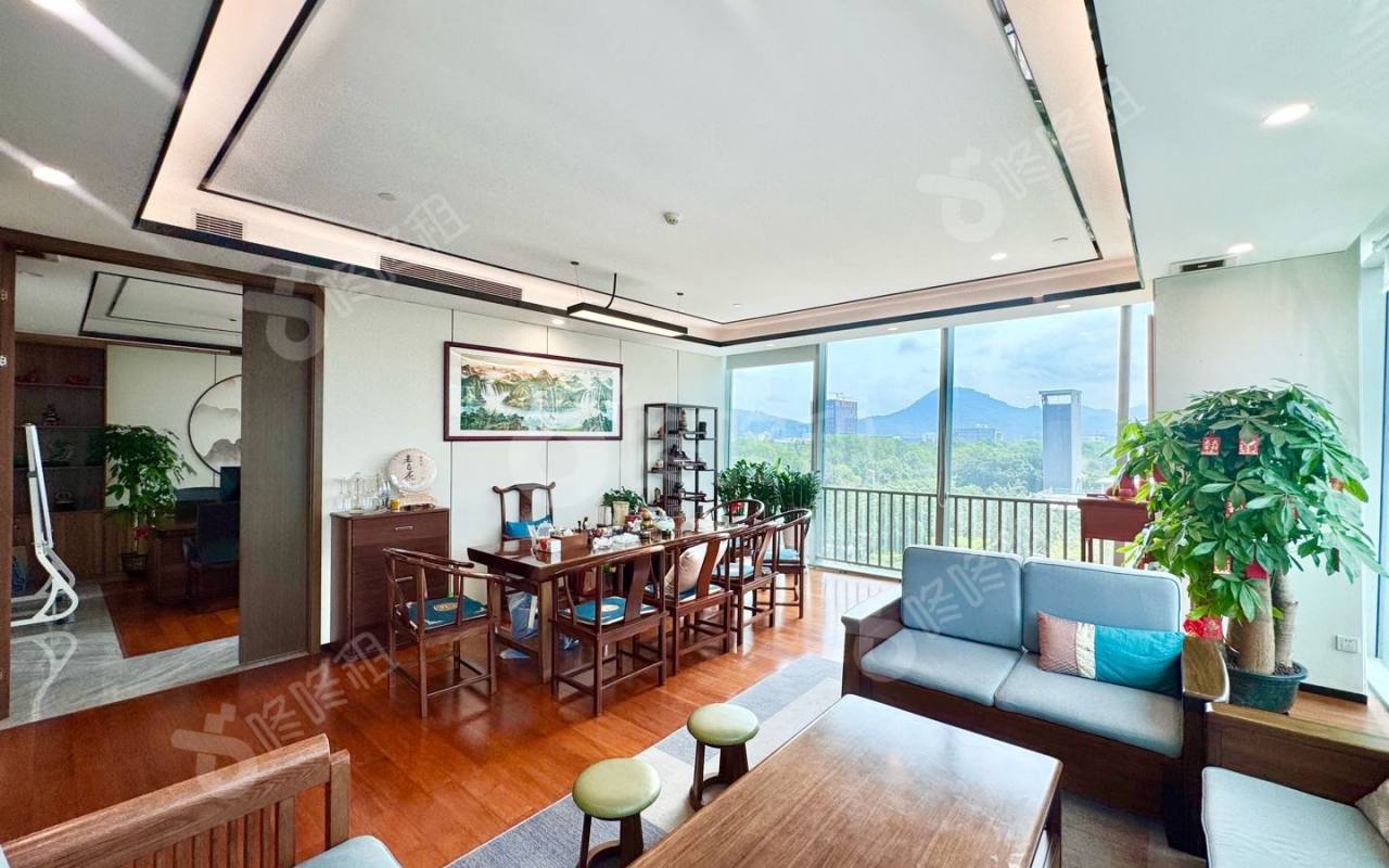 酷派大厦_1500平_精装_办公室隔间