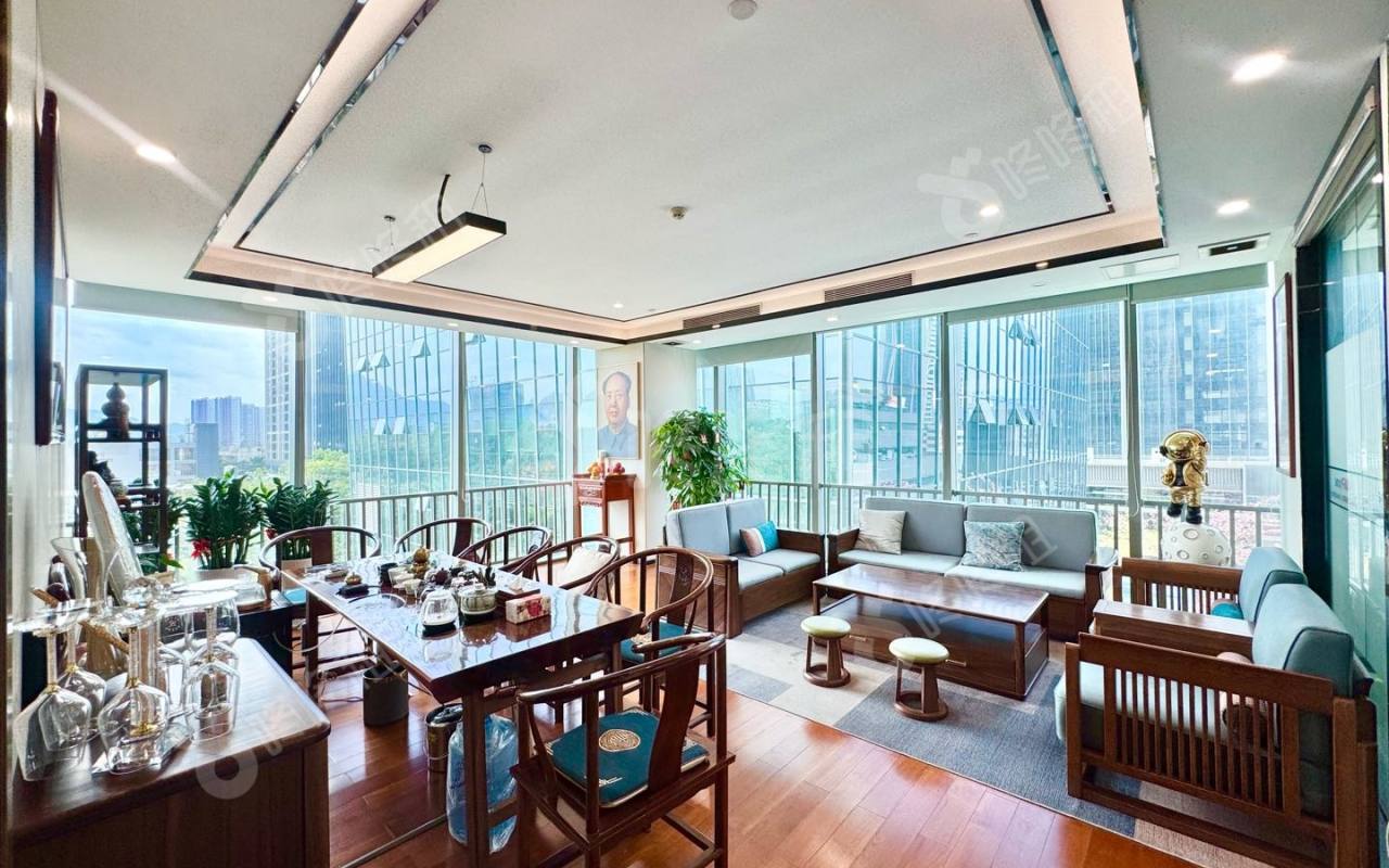 酷派大厦_1500平_精装_办公室隔间