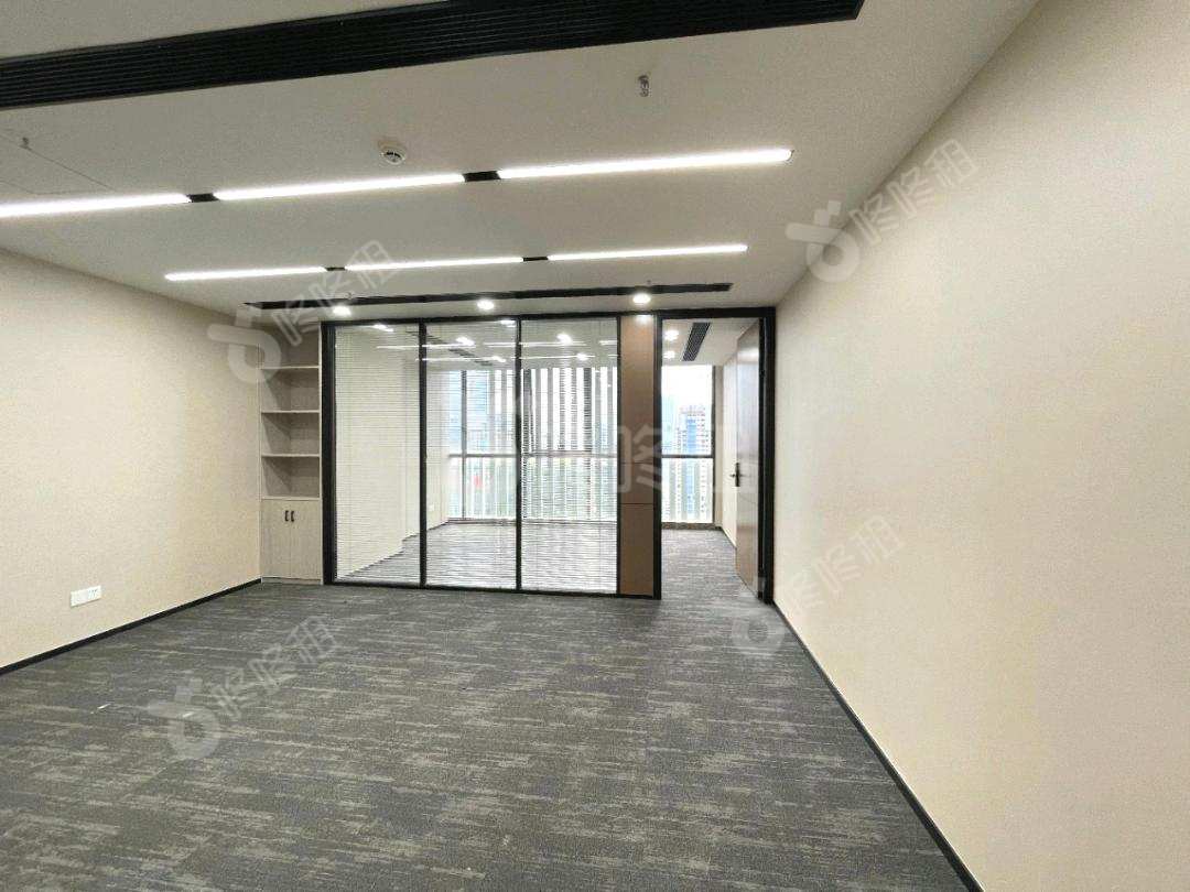 深圳湾科技生态园_100平_简装_办公室开间