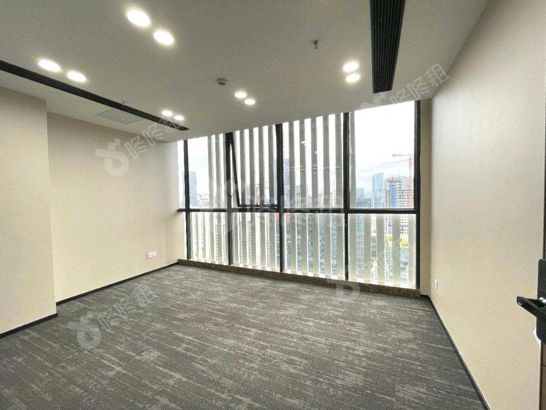 深圳湾科技生态园_100平_简装_办公室隔间