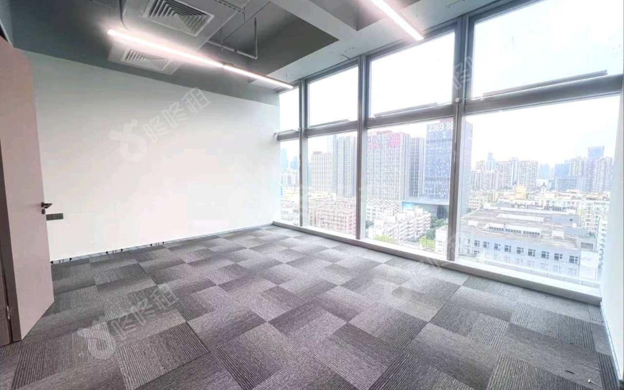唐商科技大厦_405平_精装_办公室隔间