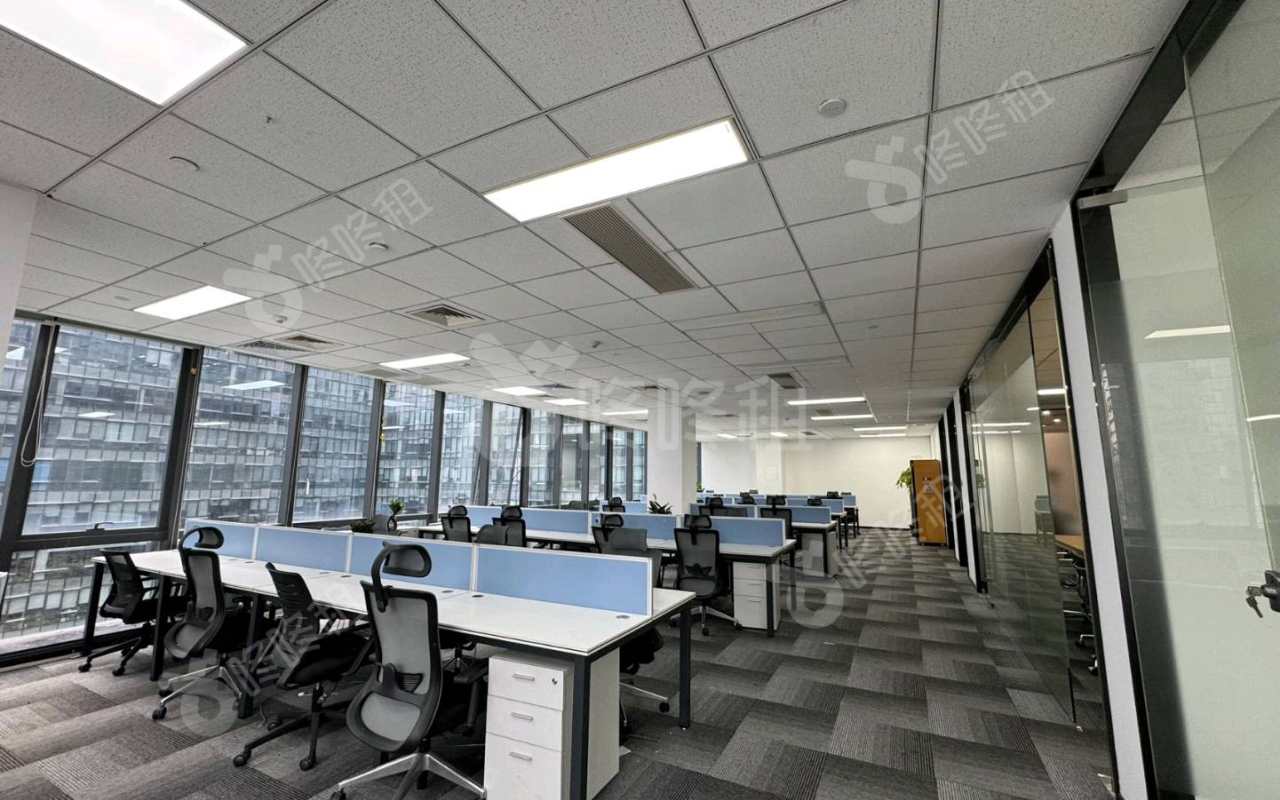 科兴科学园_332平_精装_办公室开间