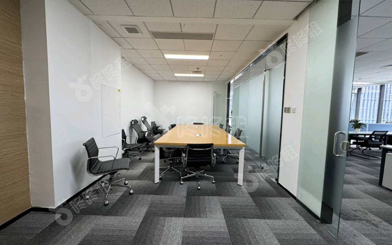 科兴科学园_332平_精装_办公室隔间