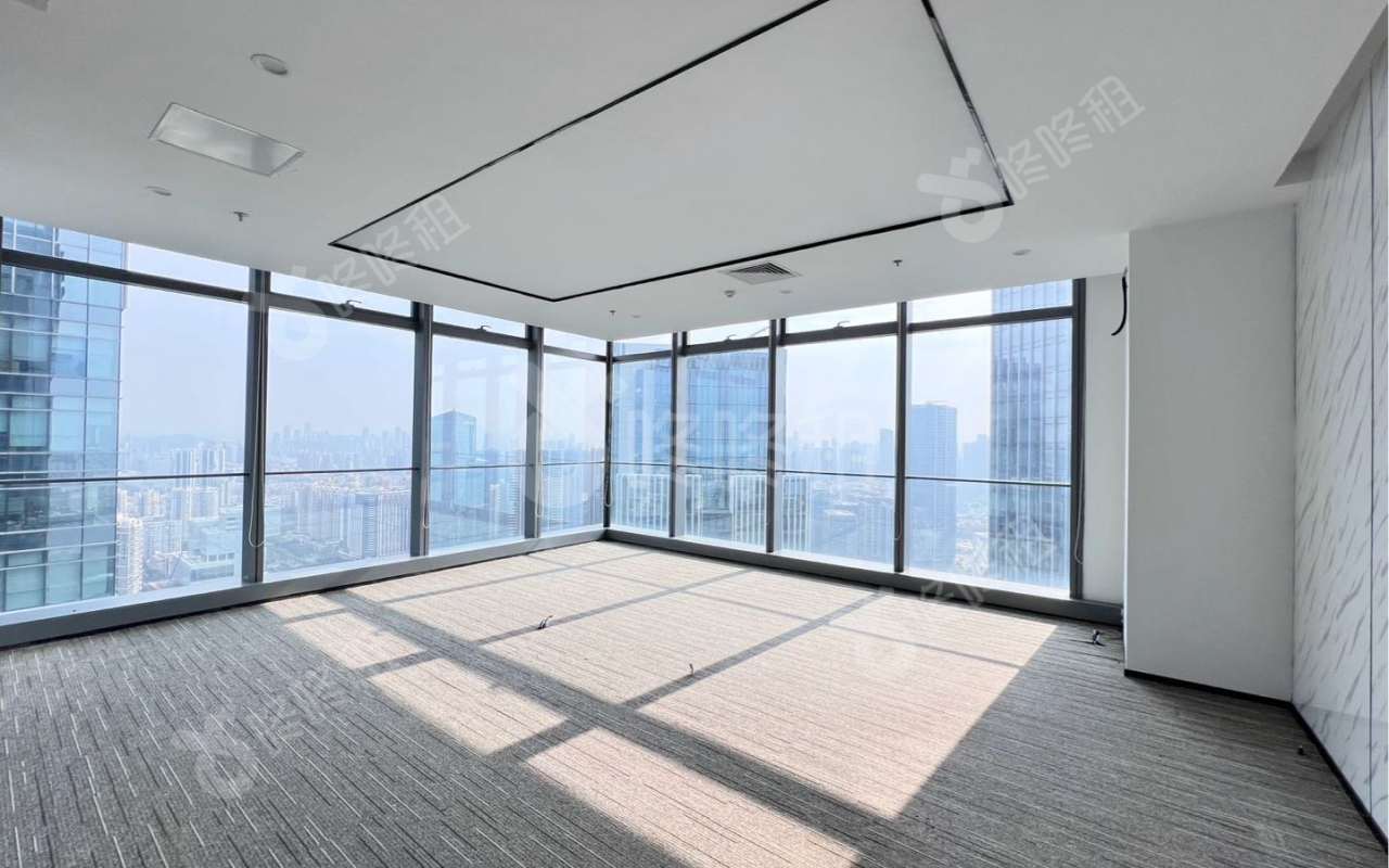 前海人寿金融中心_2161.23平_豪装_办公室隔间