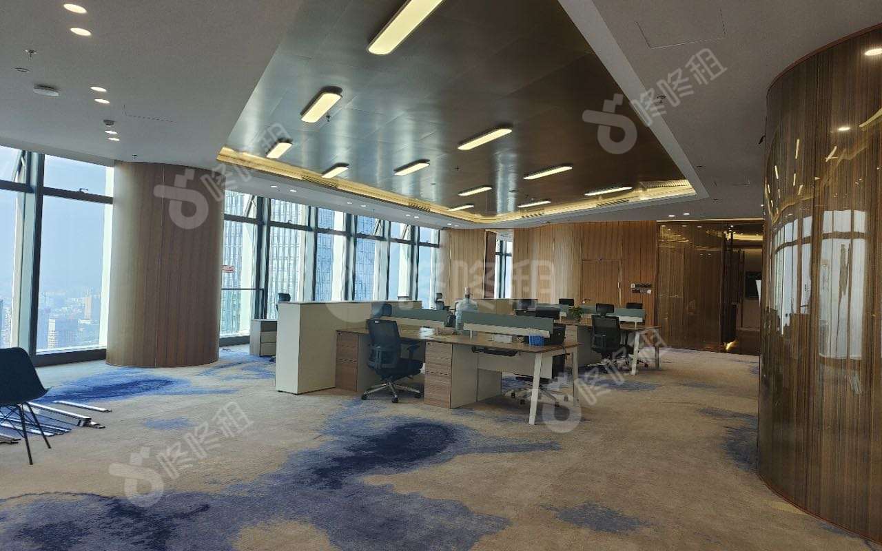 卓越前海壹号_1263平_豪装_办公室开间