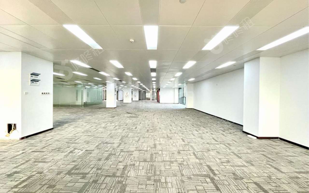 源政创业大厦_1765平_精装_办公室开间