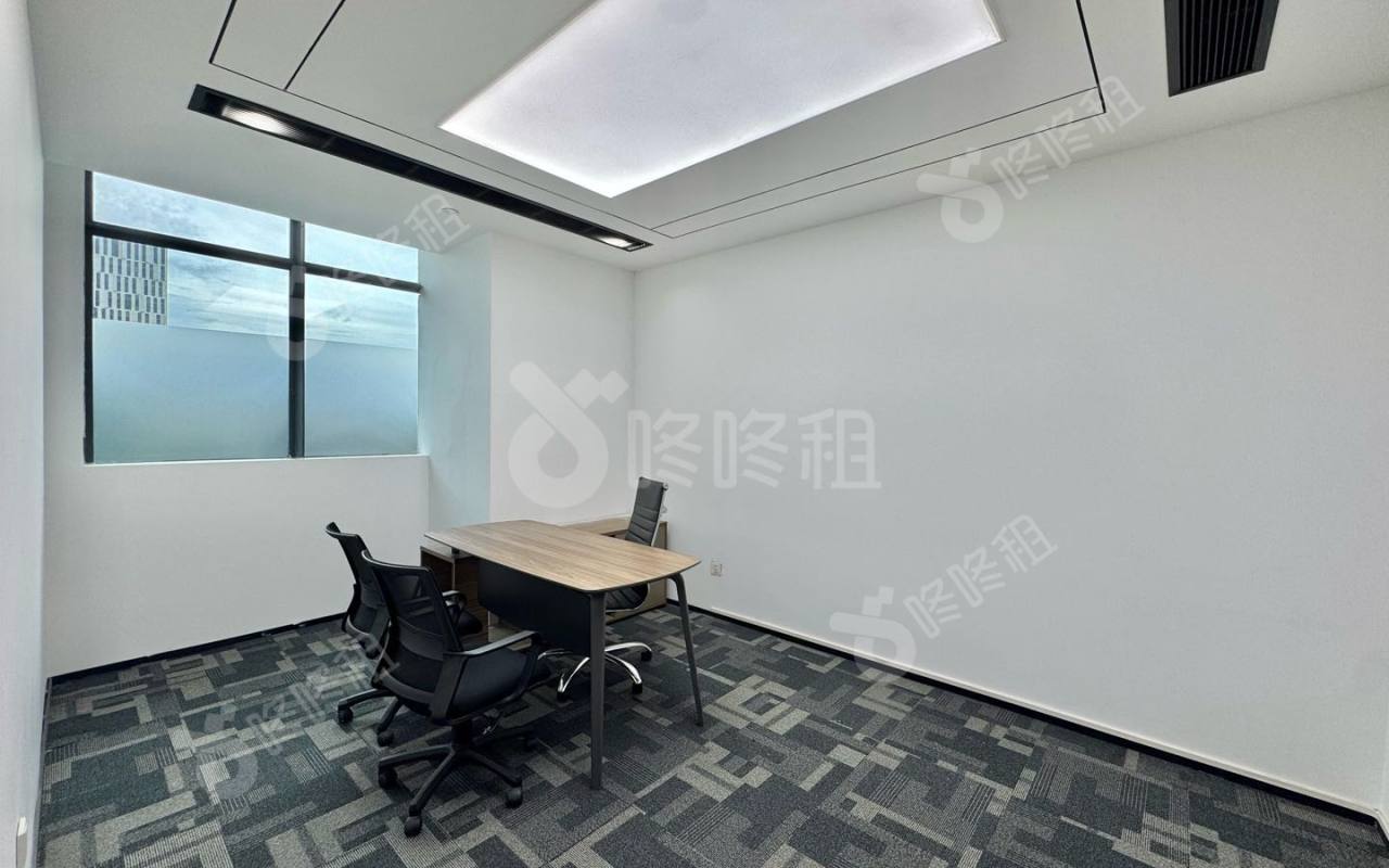 大族科技大厦_120平_豪装_办公室隔间