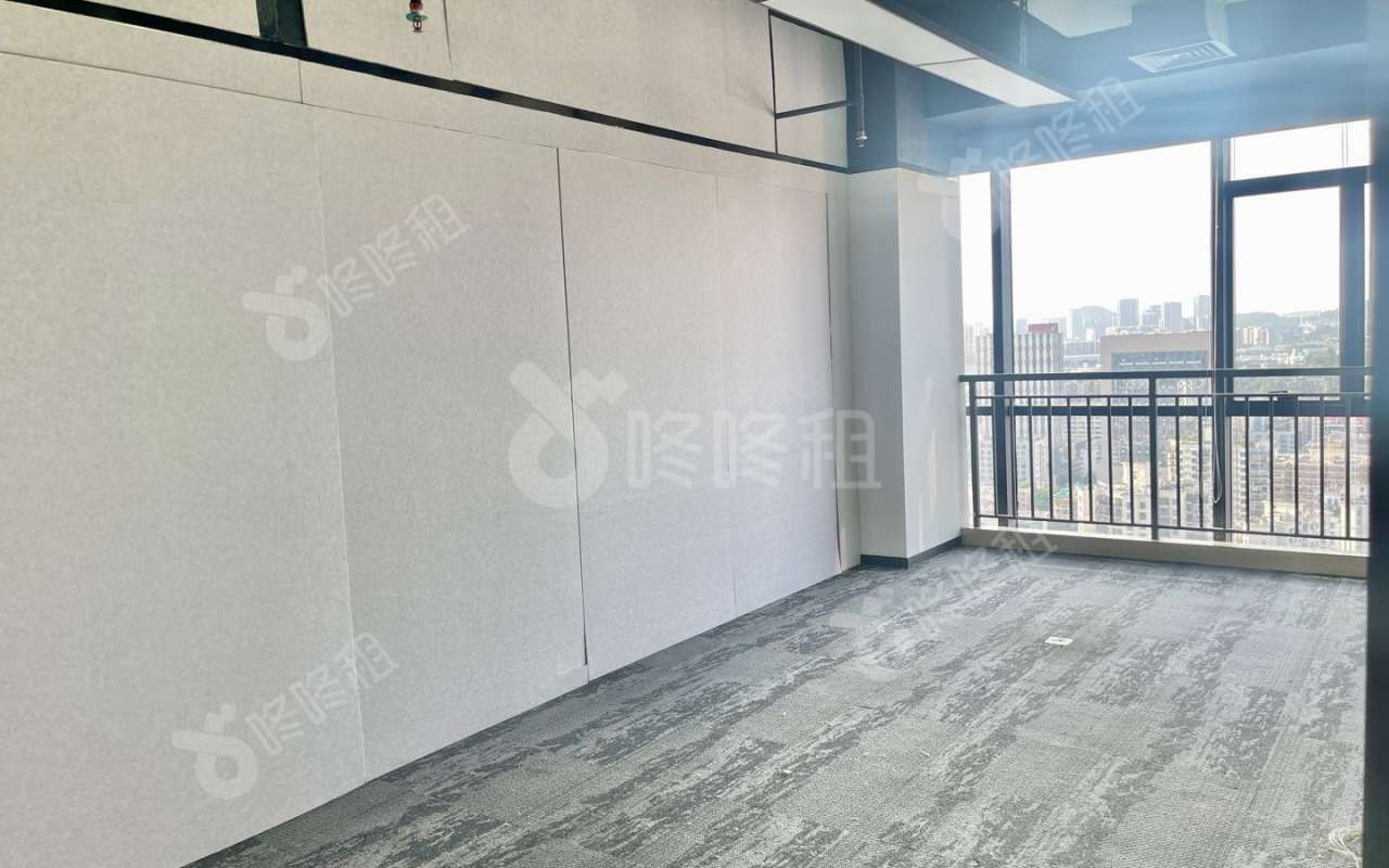 比克科技大厦_268平_精装_办公室隔间