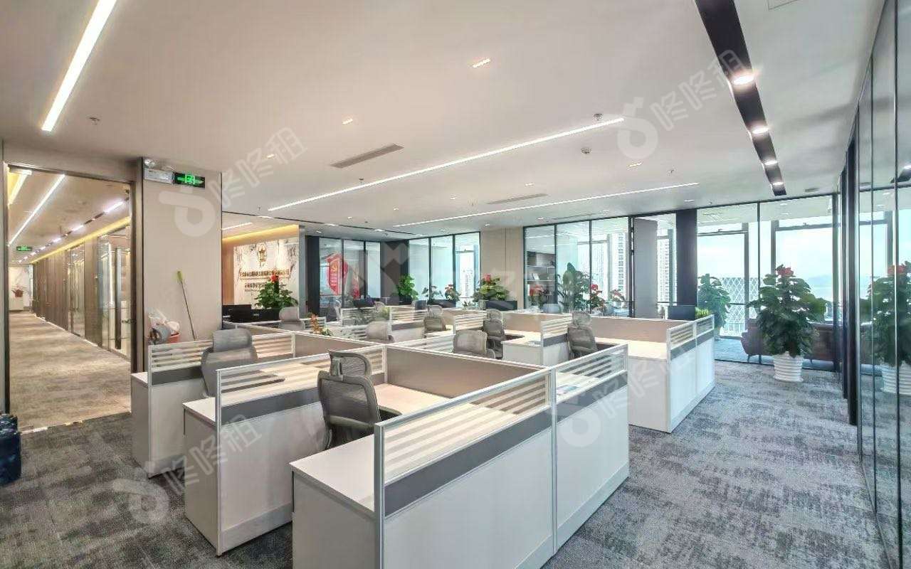 航天科技广场_636平_豪装_办公室开间