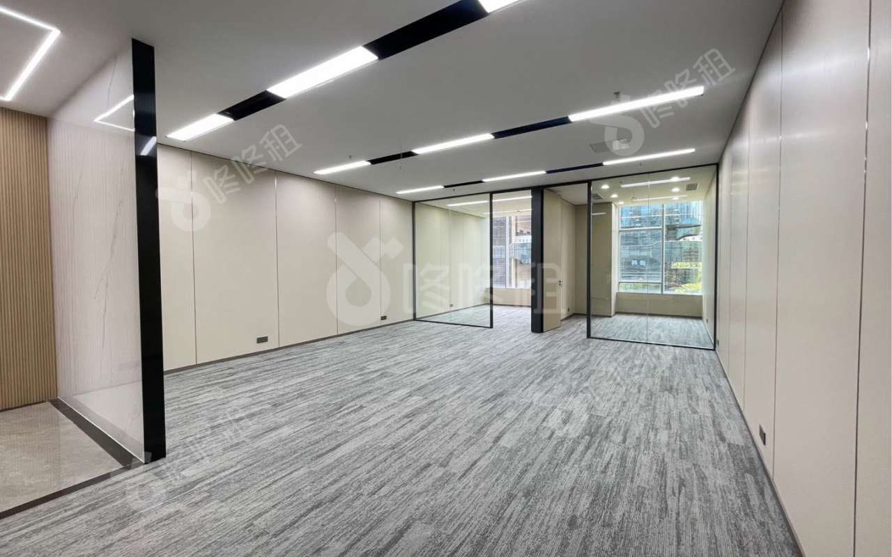 智慧广场_185.1平_精装_办公室开间