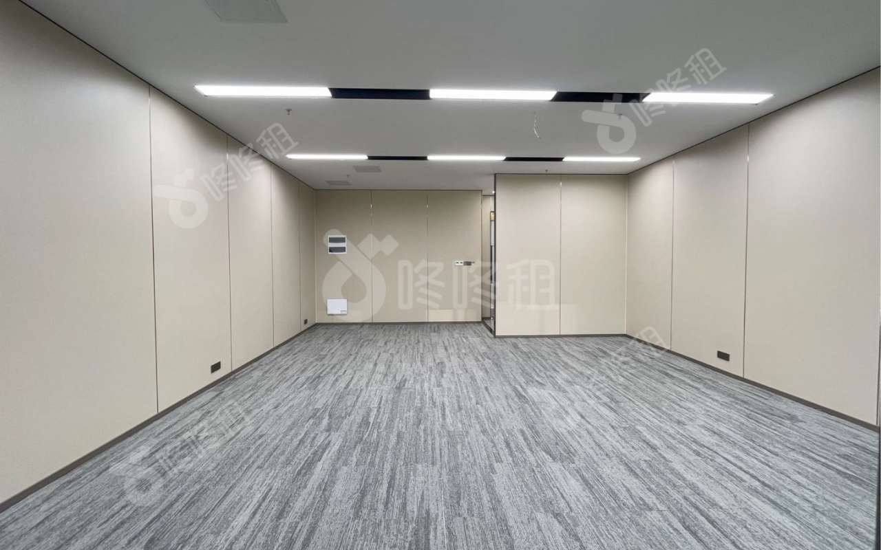 智慧广场_185.1平_精装_办公室开间