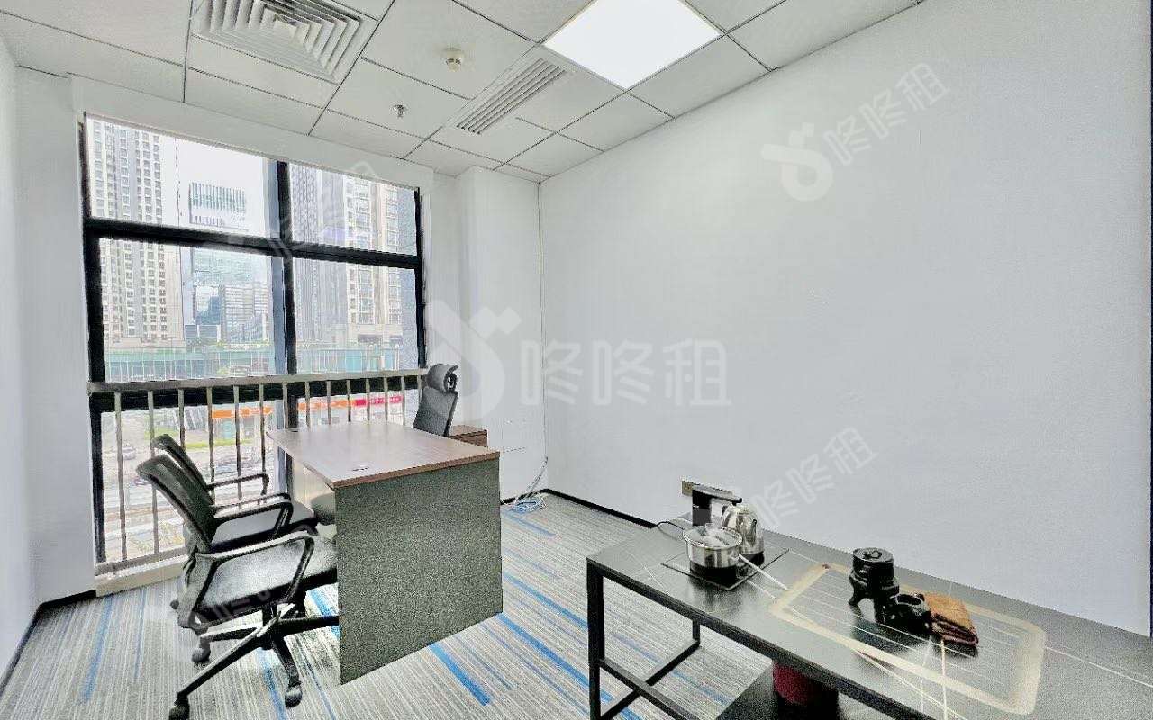 南京大学产学研基地_188平_精装_办公室隔间