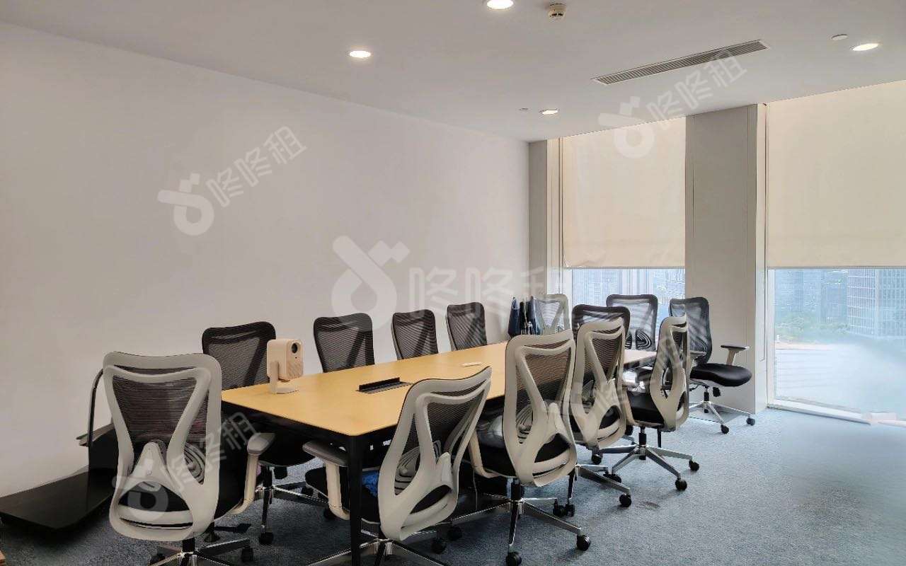 达实智能大厦_465平_精装_办公室隔间