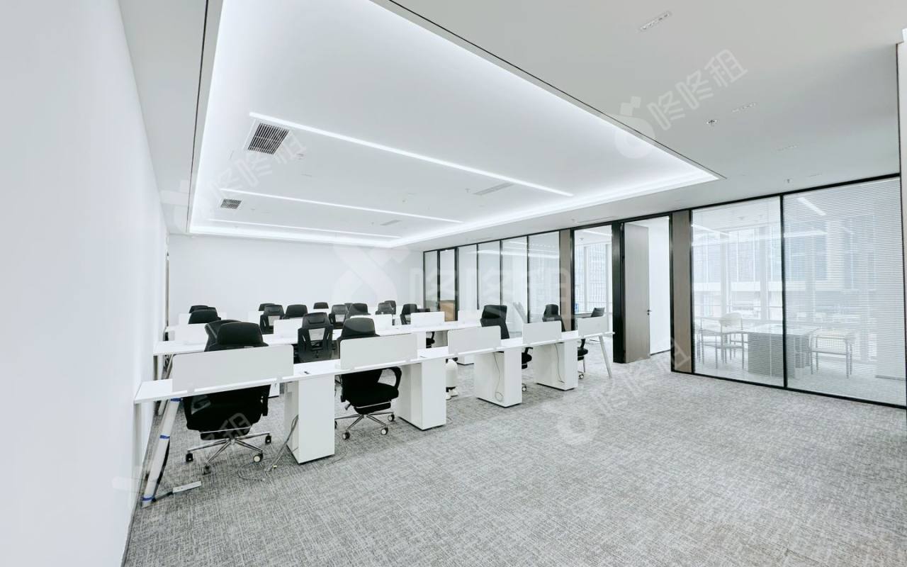 讯美科技广场_220平_精装_办公室开间
