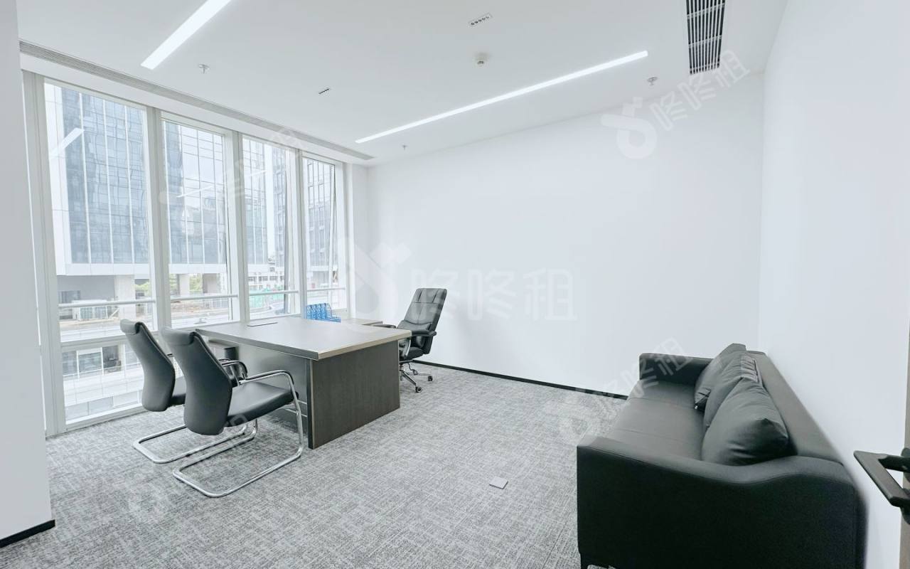 讯美科技广场_220平_精装_办公室隔间