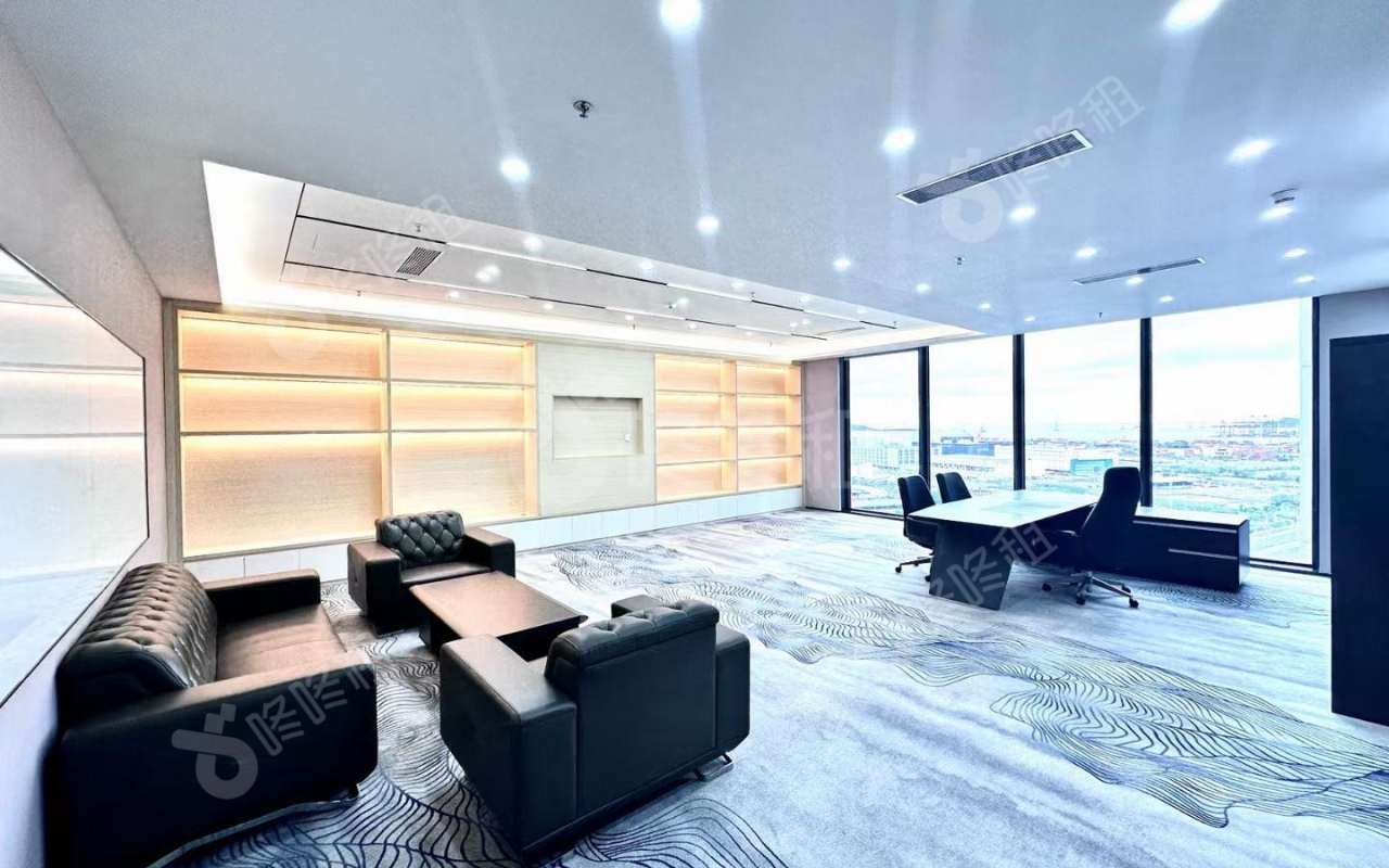 前海君豪中心（招商前海国际中心）_989平_精装_办公室隔间