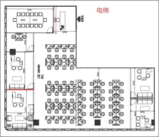 讯美科技广场_563平_精装_户型图