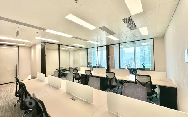 京基滨河时代_268m²_豪装_办公室房源出租