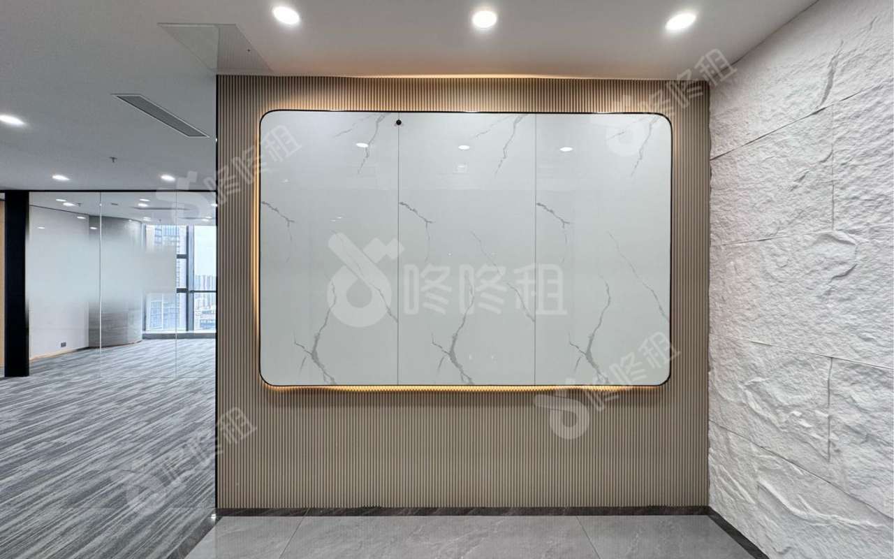 勤诚达大厦_375平_精装_前台