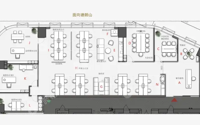 寰侨商务大厦_321平_豪装_办公室房源出租