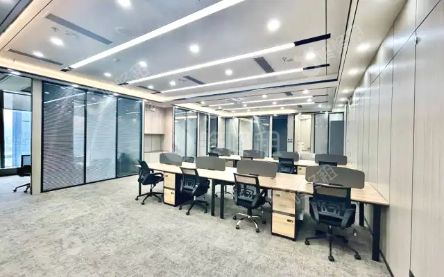京基滨河时代_468m²_精装_办公室房源出租