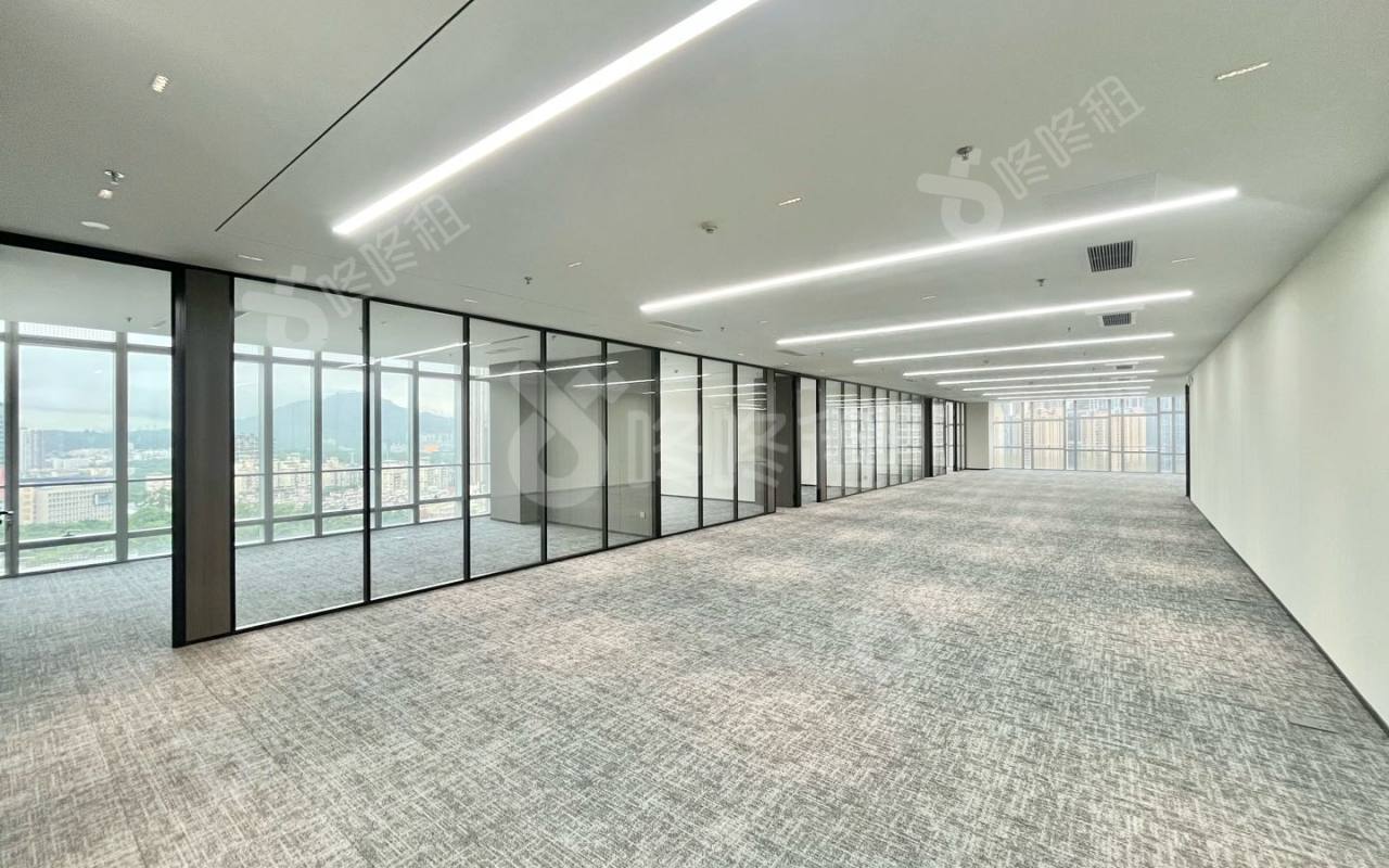 讯美科技广场_433平_精装_办公室开间