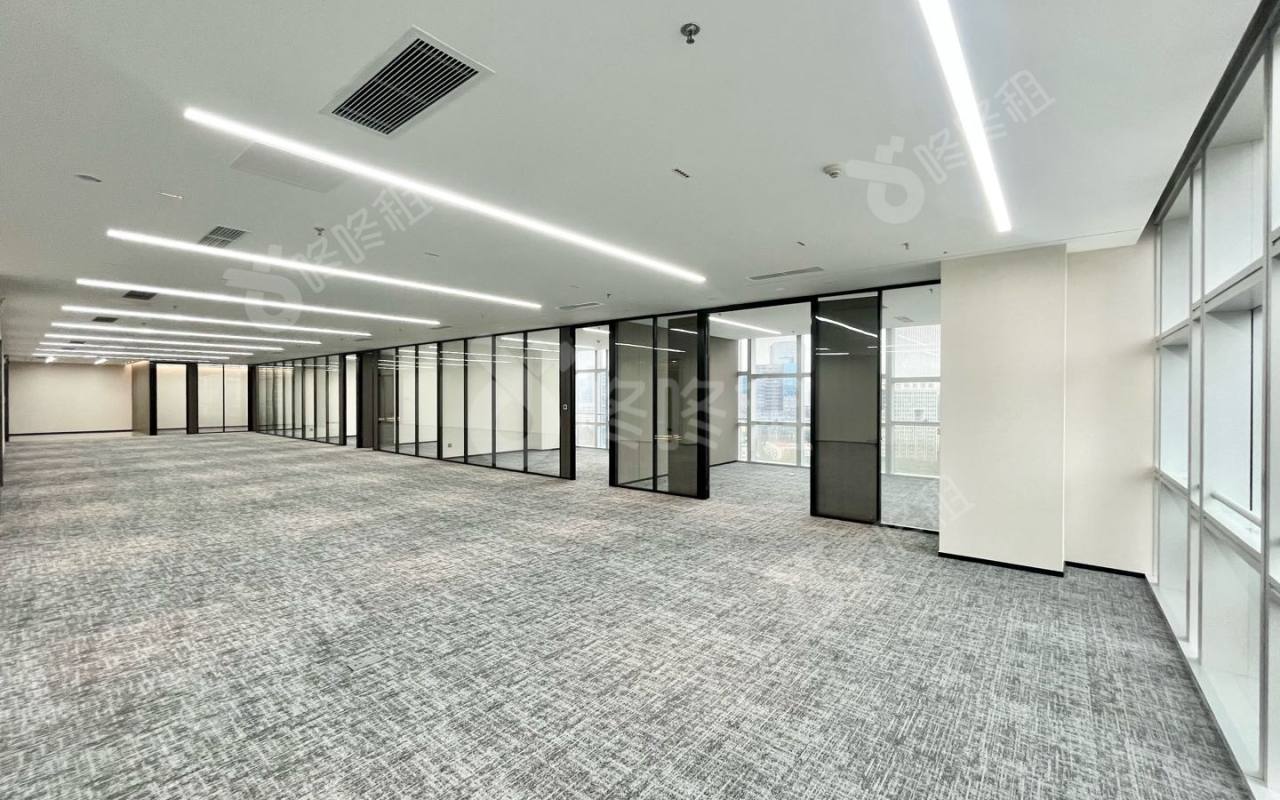讯美科技广场_433平_精装_办公室开间