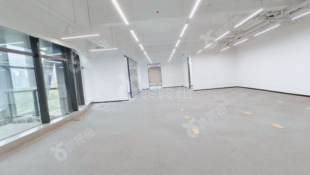 康佳研发大厦_437平_精装_办公室隔间