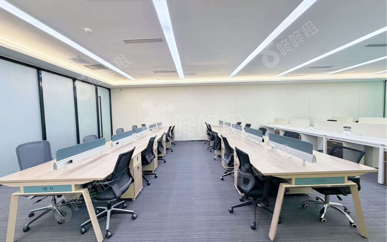 赛西科技大厦_435平_精装_办公室开间