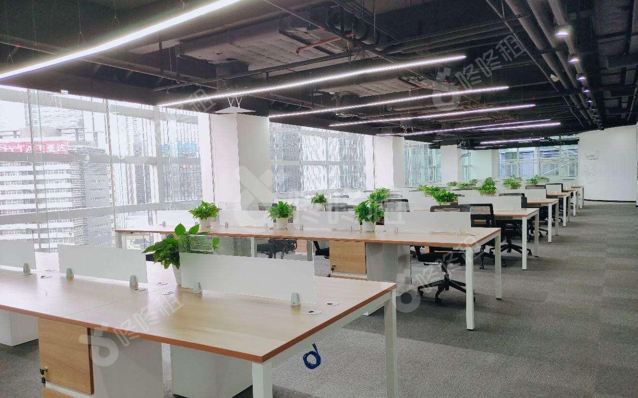 曙光大厦(朗诗大厦)_1072平_精装_办公室开间