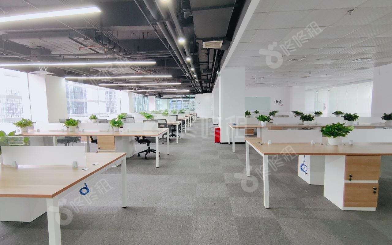 曙光大厦(朗诗大厦)_1072平_精装_办公室开间