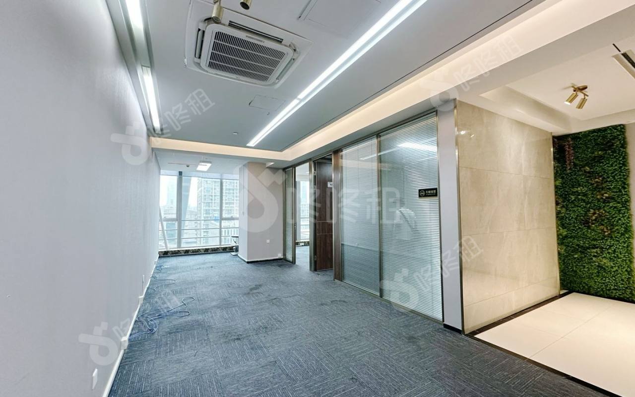 赛西科技大厦_90平_精装_办公室开间