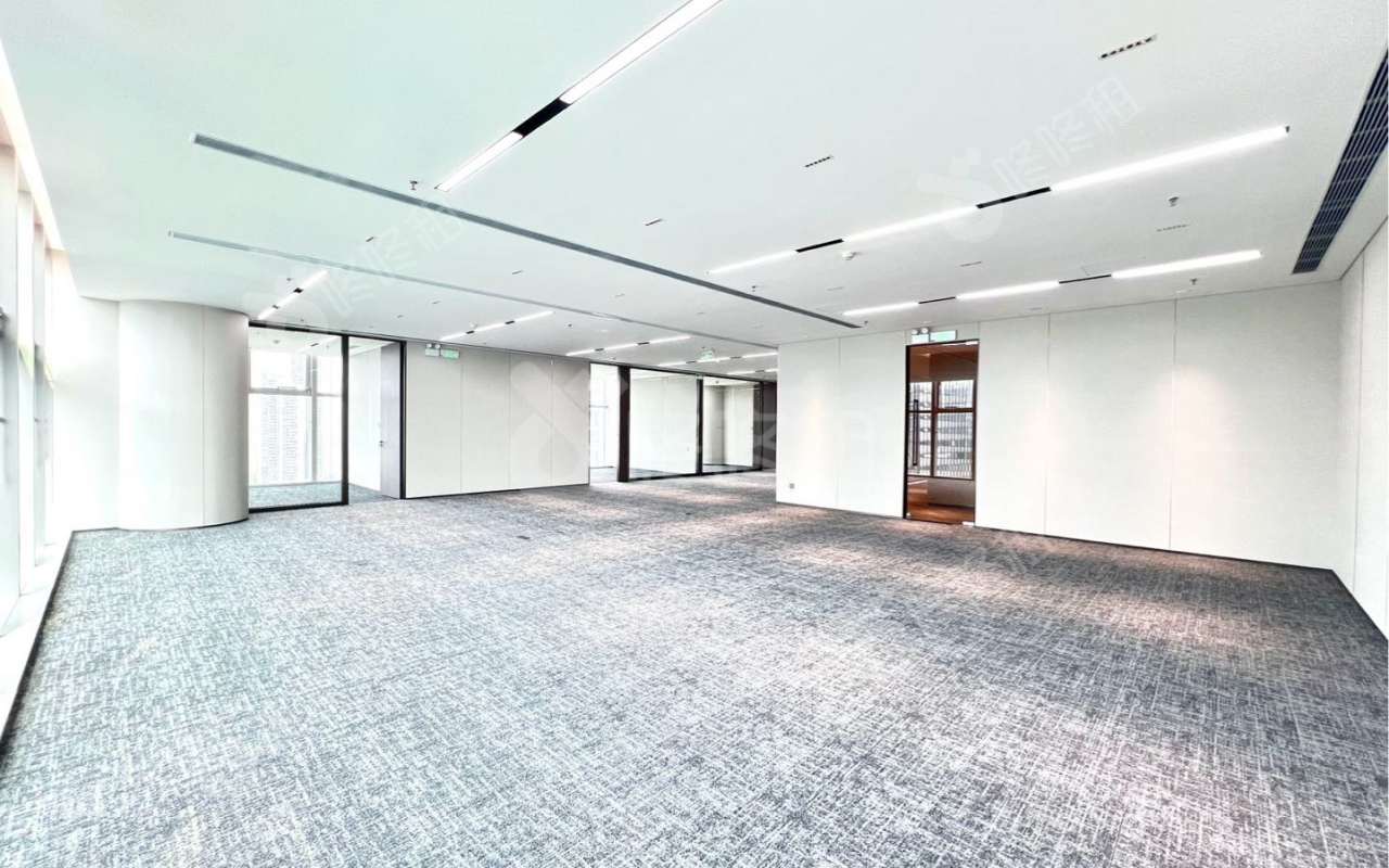康泰创新广场_530平_豪装_办公室开间