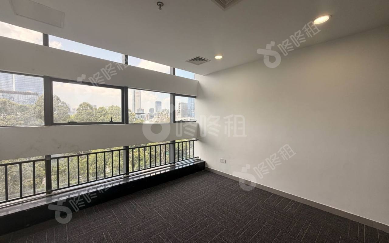兰光科技大厦_132平_精装_办公室隔间