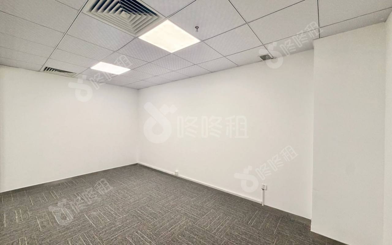 兰光科技大厦_216平_精装_办公室隔间