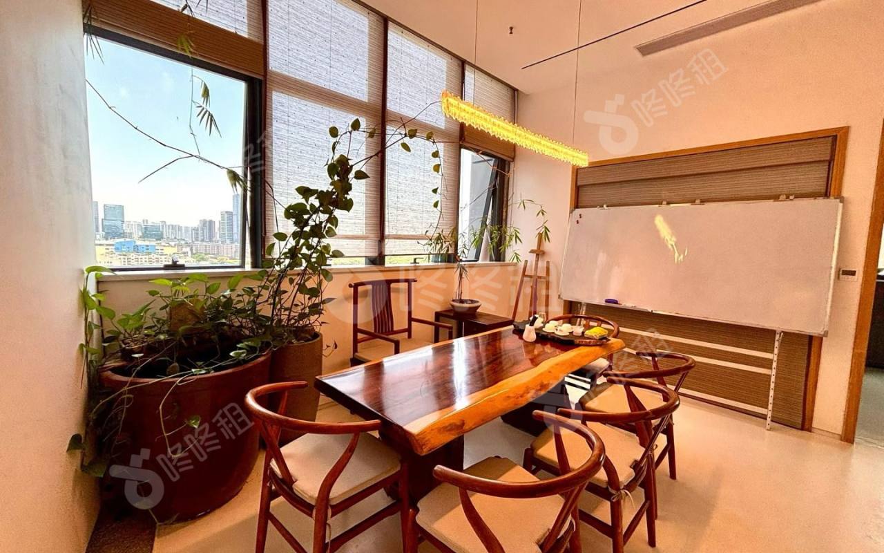 赛百诺大厦_400平_豪装_办公室隔间