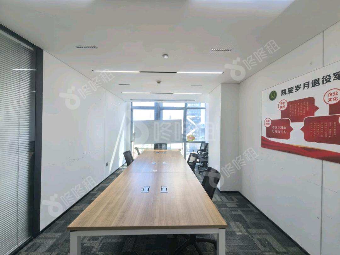 大族科技大厦_139平_精装_办公室隔间