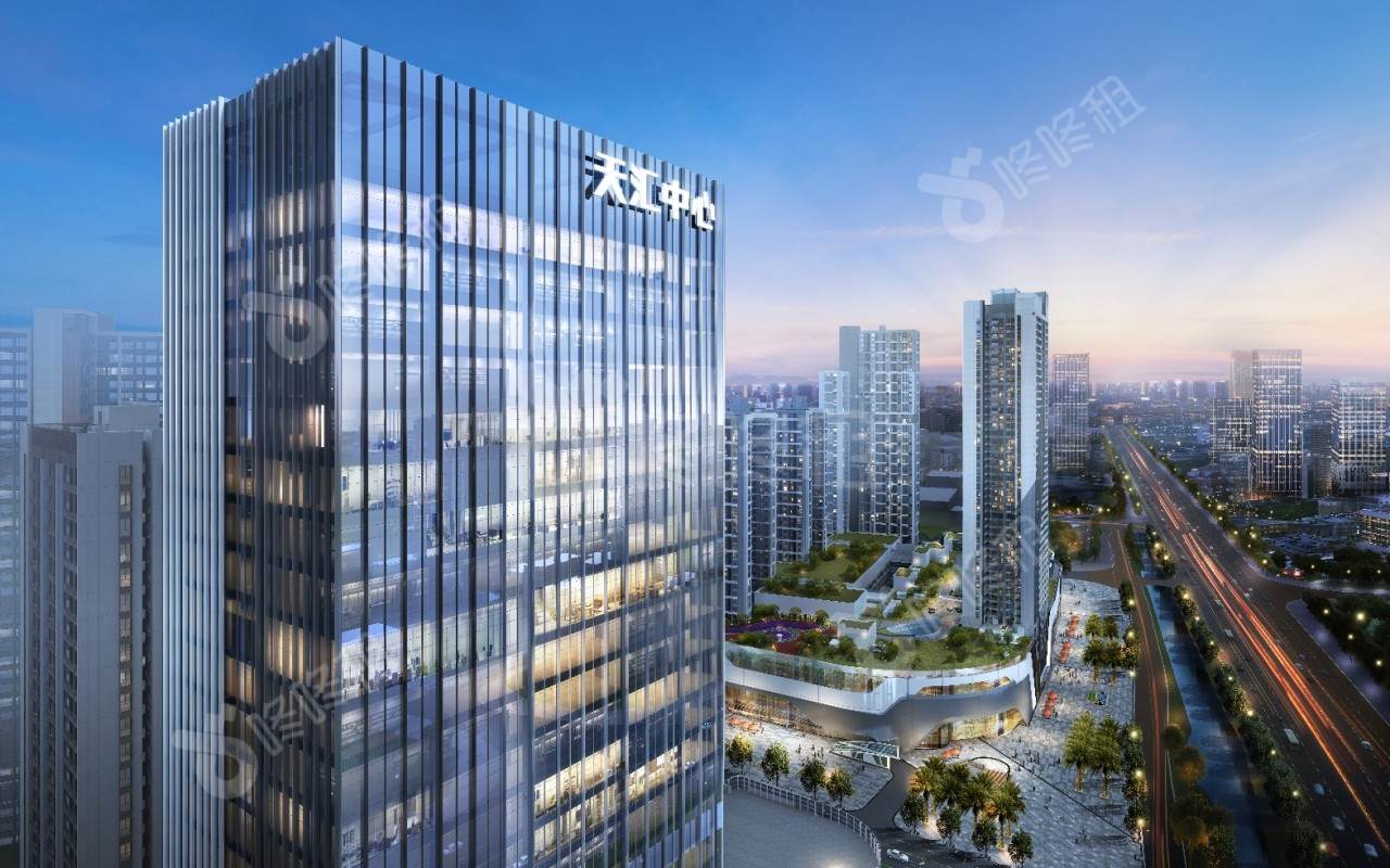 宏发天汇中心楼盘实景图