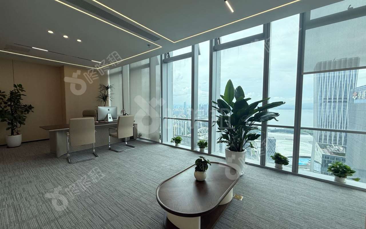 航天科技广场_300平_精装_办公室隔间