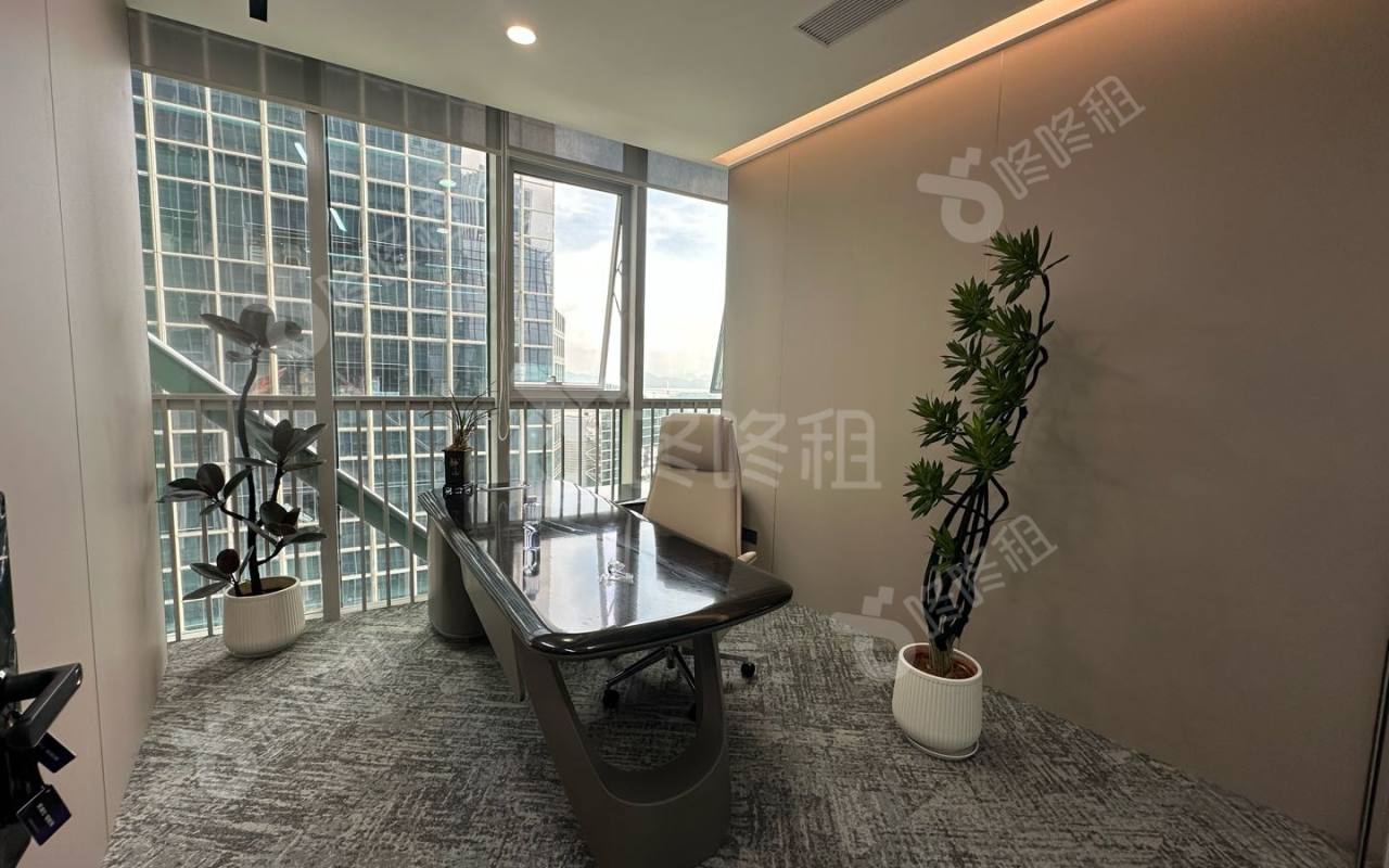 先健科技大厦_468平_豪装_办公室隔间