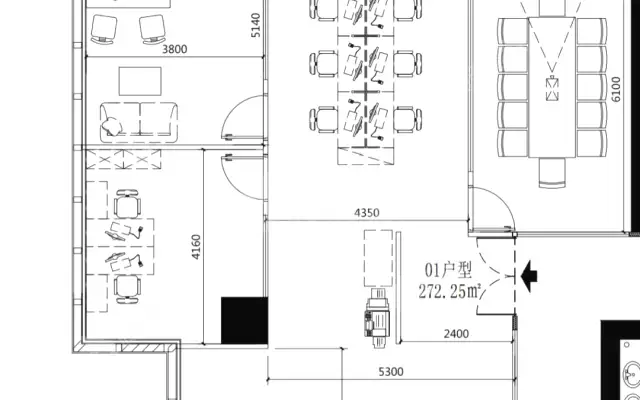 前海科兴科学园(正中华丽中心)_272平_精装_办公室房源出租