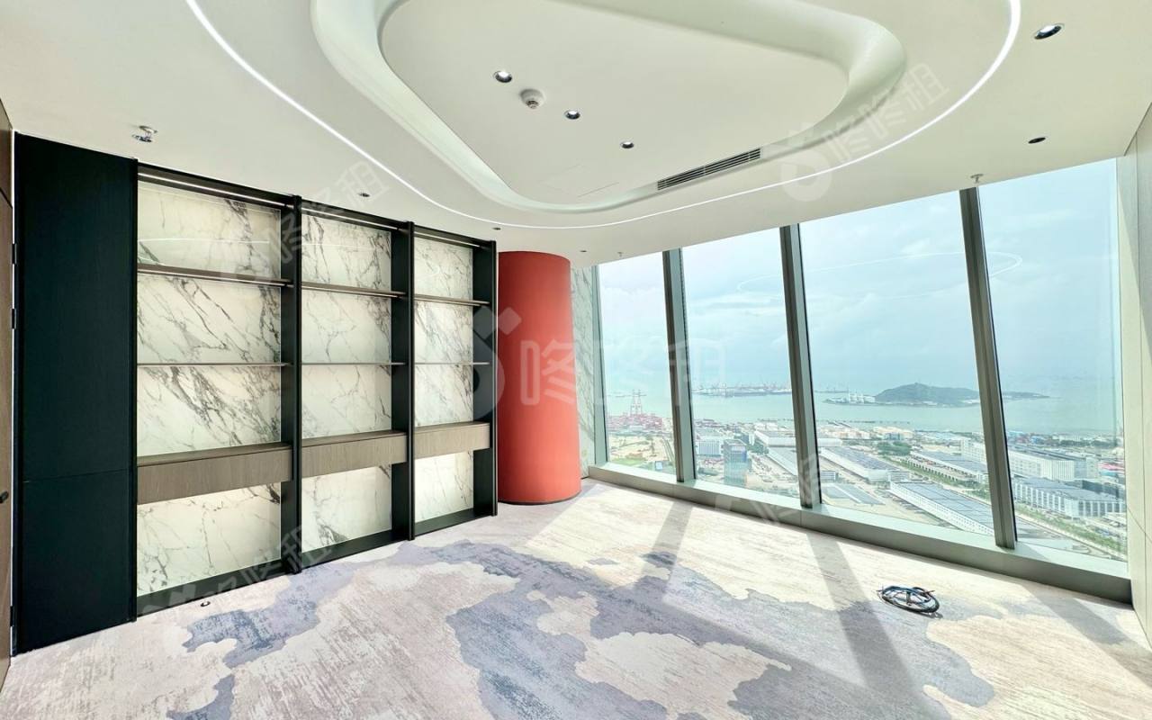 世茂前海中心（前海世茂大厦）_100平_精装_办公室隔间