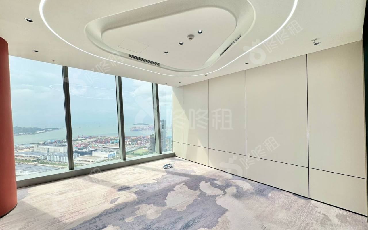 世茂前海中心（前海世茂大厦）_100平_精装_办公室隔间