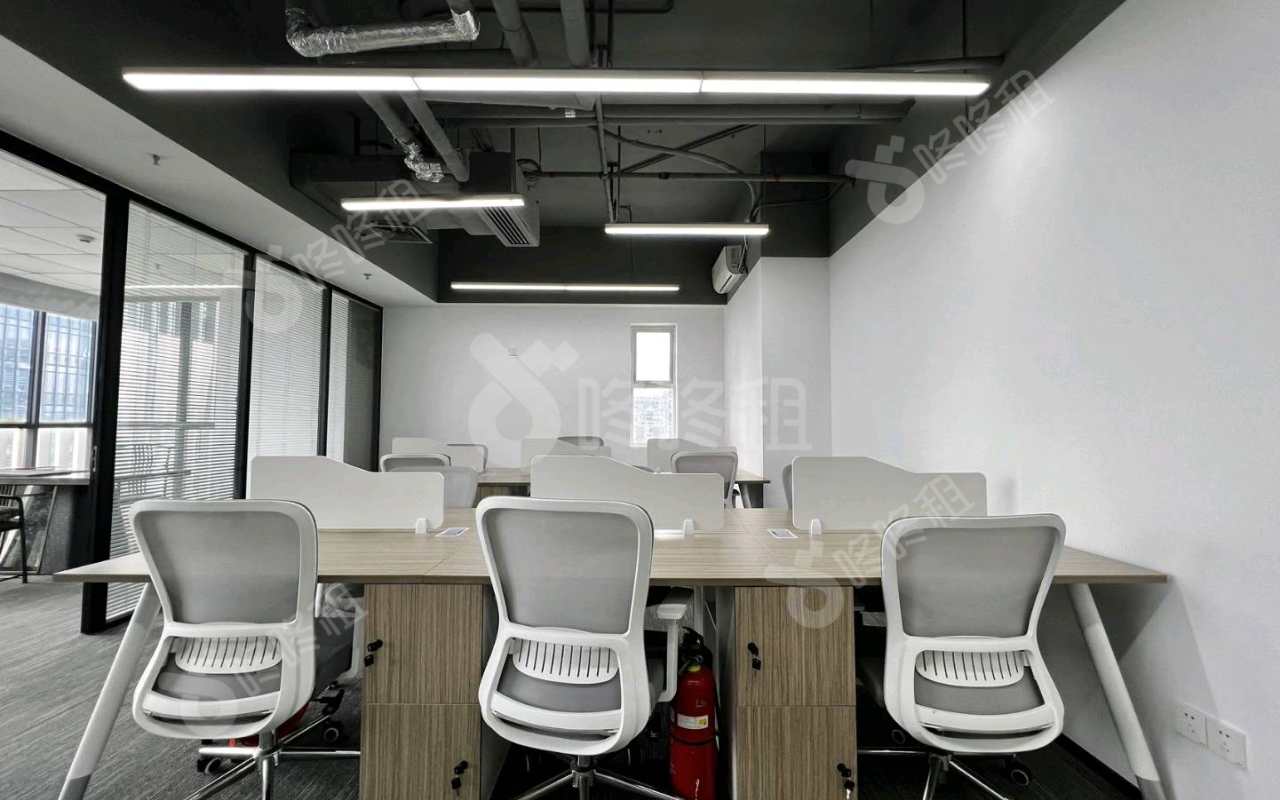 深圳湾科技生态园_208平_精装_办公室开间