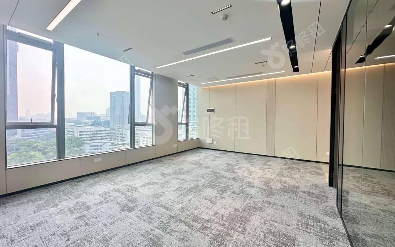 远望谷大厦_356平_精装_办公室开间