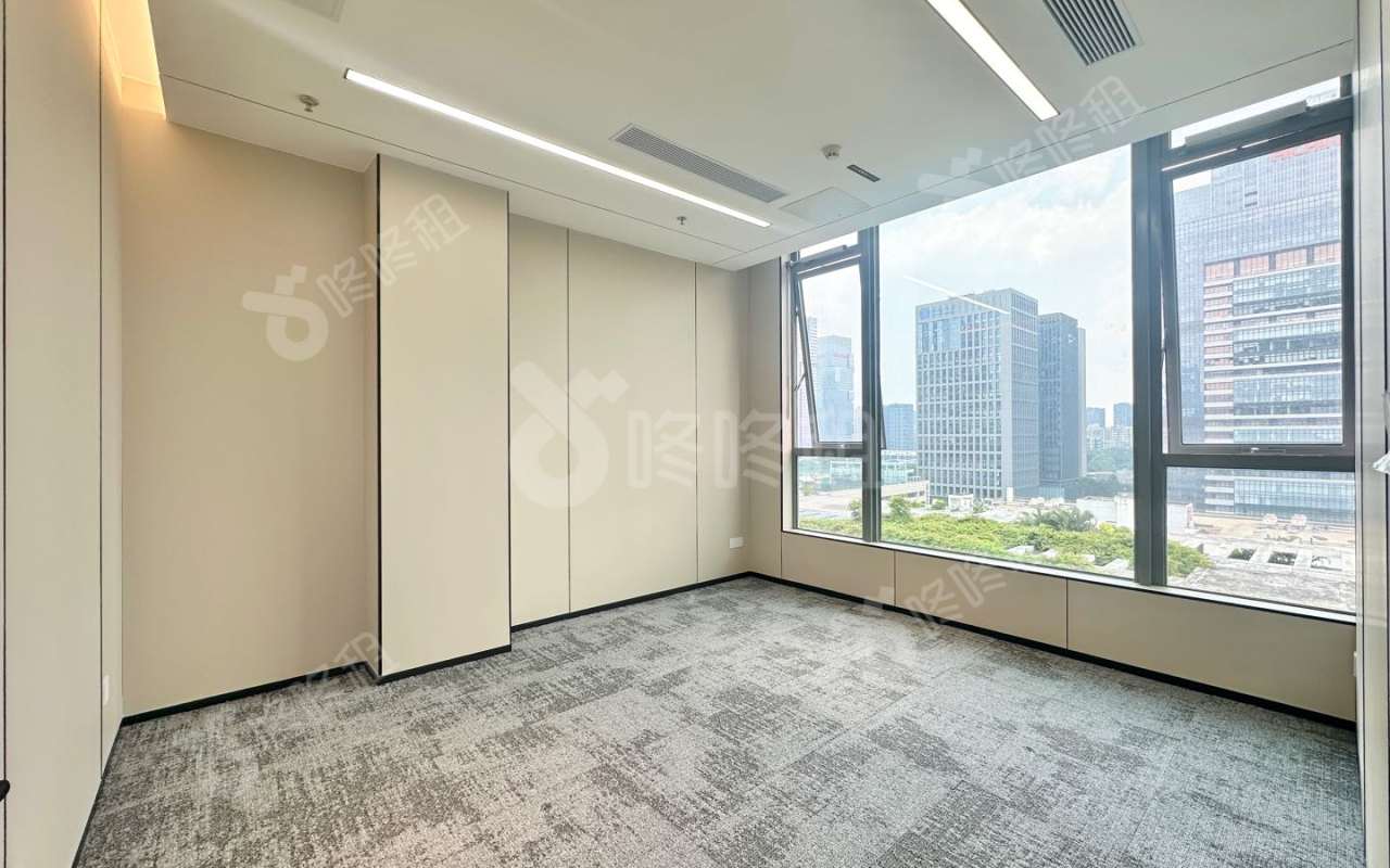 远望谷大厦_356平_精装_办公室隔间