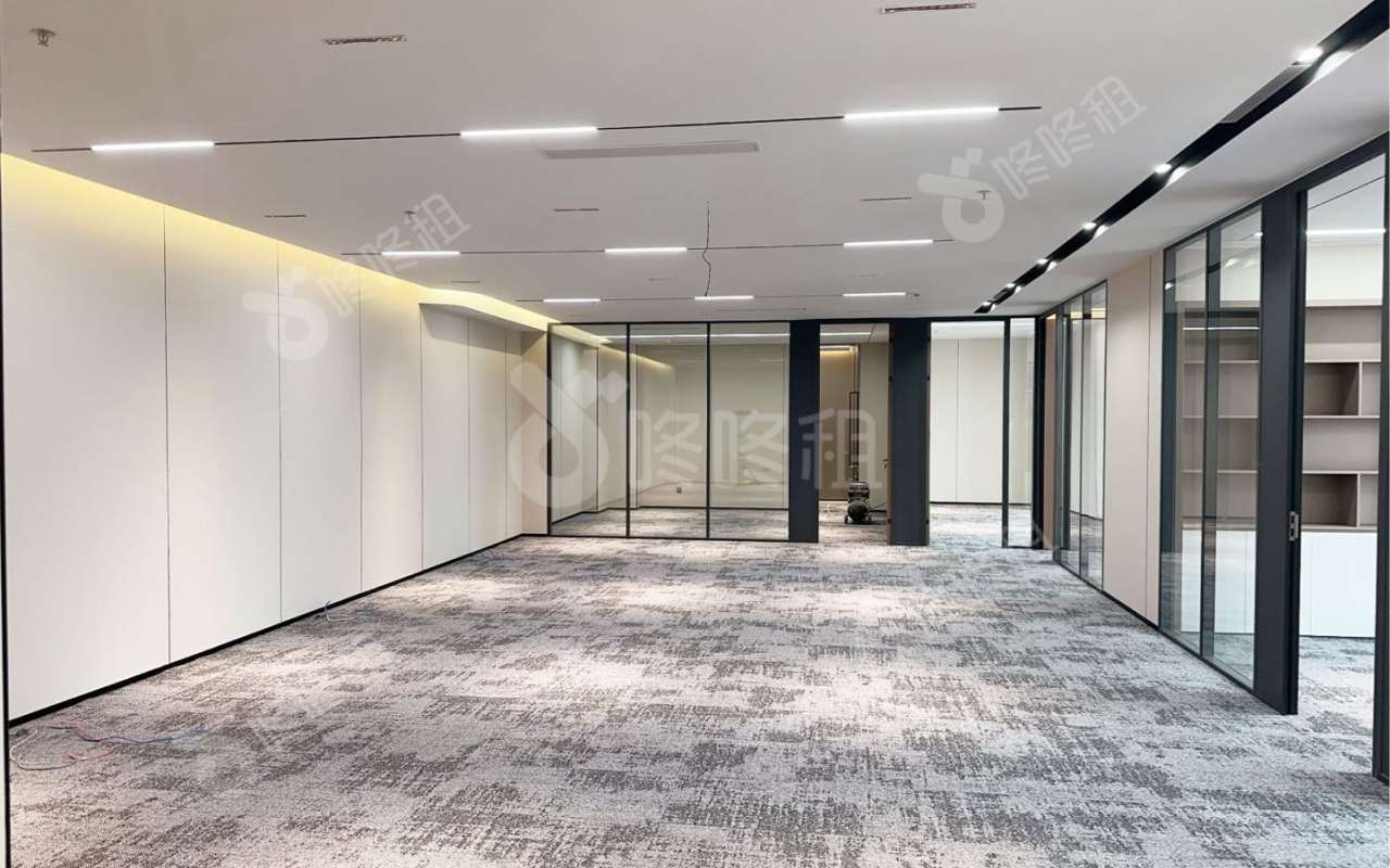 航天科技广场_100平_精装_办公室开间